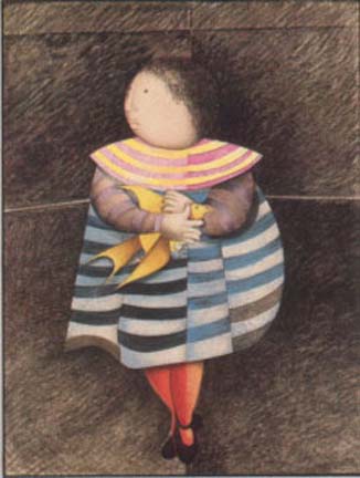 Graciela Rodo Boulanger - L'Oiseau Jaune - Limited Edition Lithograph