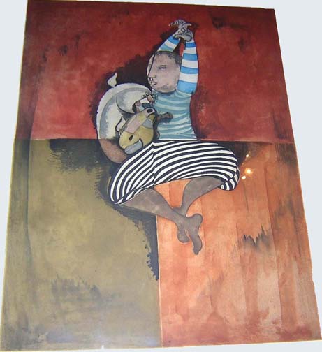 Graciela Rodo Boulanger - Les Jeux Fermes Aquatint - Limited Edition Aquatint 