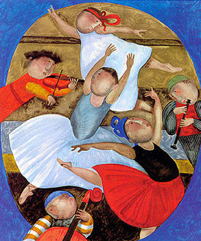 Graciela Rodo Boulanger - Mouvements - Limited Edition Lithograph on Japon