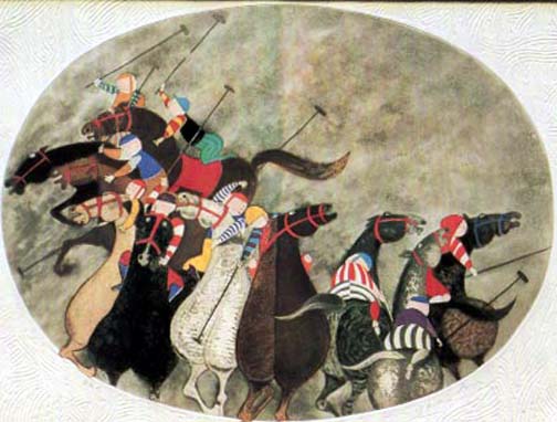 Graciela Rodo Boulanger - Polo Series - Limited Edition Etching