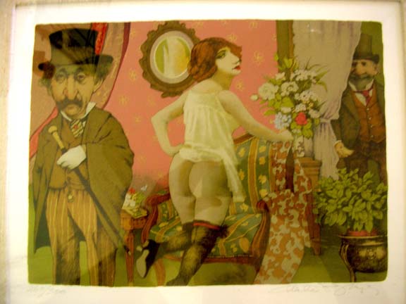 Charles Bragg - Bad Girls Suite - Limited Edition Lithograph