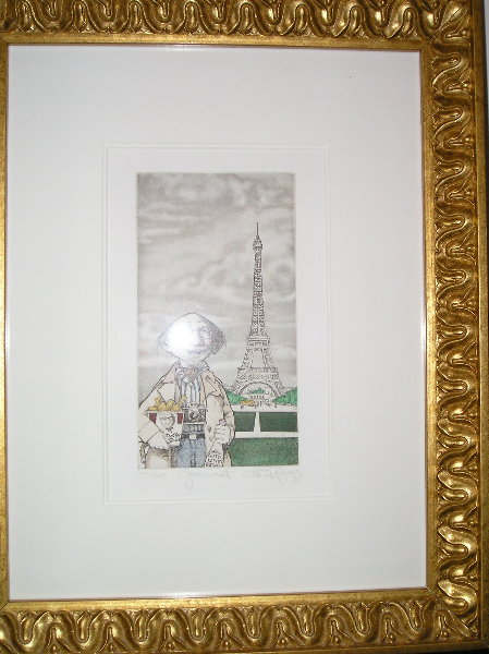 Charles Bragg - Gourmet - Limited Edition Etching