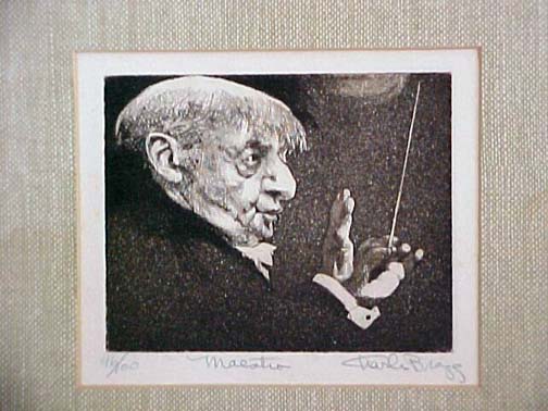 Charles Bragg - Maestro - Limited Edition Etching