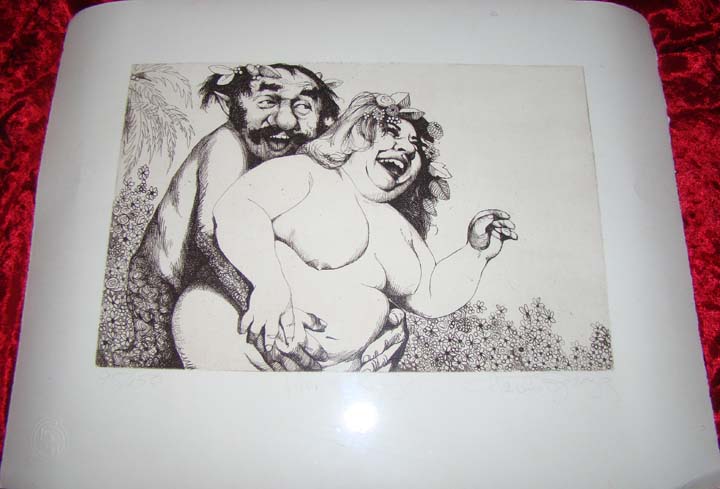 Charles Bragg - Pandora's Box - Limited Edition Etching