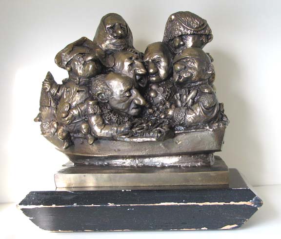 Charles Bragg - Ship of Fools - Limited Edition Bronze Sculpture
