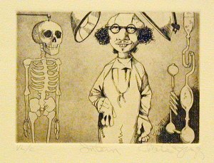 Charles Bragg - The Intern - Limited Edition Etching