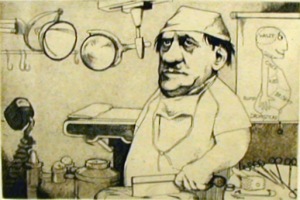 Charles Bragg - The Surgeon - Limited Edition Etching