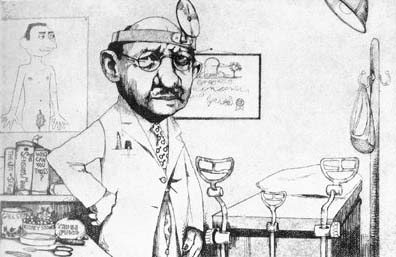 Charles Bragg - The Urologist - Limited Edition Etching