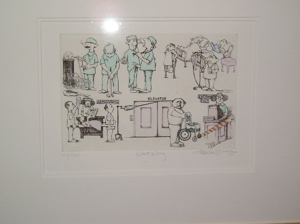 Charles Bragg - West Wing - Limited Edition Etching