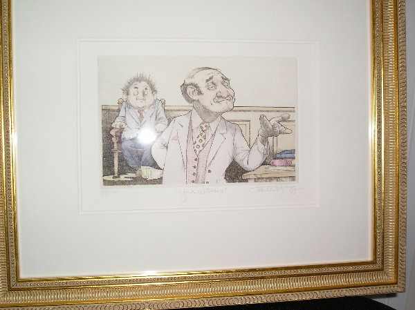 Charles Bragg - Your Witness - Limited Edition Etching
