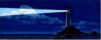 Fanny Brennan - Lighthouse - Limited Edition Lithograph