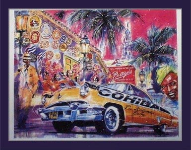 Michael Bryan - Havana - Limited Edition Serigraph