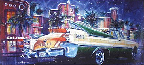 Michael Bryan - South Beach - Limited Edition Giclee
