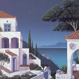 Jim Buckels - Above Scylla and Charybdis - Limited Edition Serigraph