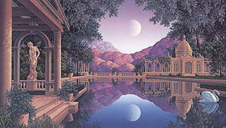 Jim Buckels - Leda's Bath - Limited Edition Serigraph