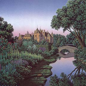 Jim Buckels - Morning on the Cher - Limited Edition Serigraph