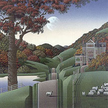 Jim Buckels - Seven Sisters Road - Limited Edition Serigraph
