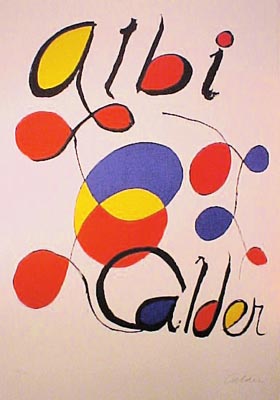 Alexander Calder - Albi - Limited Edition Lithograph