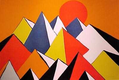 Alexander Calder - Homage to the Sun - Limited Edition Lithograph