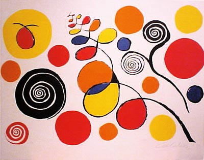 Alexander Calder - Musical Variations - Limited Edition Lithograph