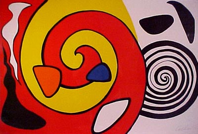 Alexander Calder - Spirale et Turban - Limited Edition Lithograph
