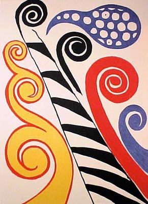 Alexander Calder - Sucre de Canne - Limited Edition Lithograph