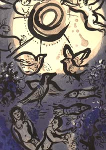 Marc Chagall - Creation - Limited Edition Lithograph 