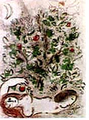 Marc Chagall - The Garden of Eden - Limited Edition Lithograph 