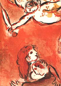 Marc Chagall - Virgin of Israel - Limited Edition Lithograph 