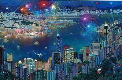 Alexander Chen - Hong Kong - Limited Edition Giclee