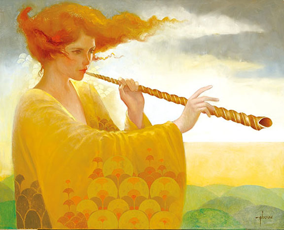 Felix Mas - Concierto De Como - Limited Edition Serigraph on Canvas