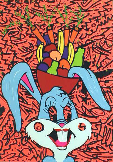 Ronnie Cutrone - Bugsy Miranda - Limited Edition Serigraph