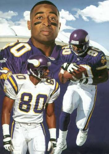 Danny Day - Cris Carter - Limited Edition Lithograph