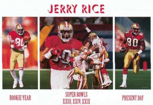 Danny Day - Jerry Rice - Limited Edition Lithograph