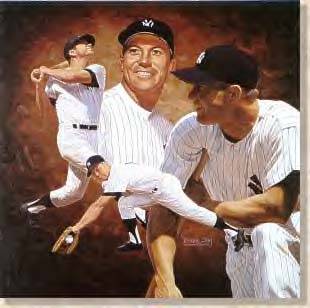 Danny Day - Mickey Mantle - Limited Edition Lithograph