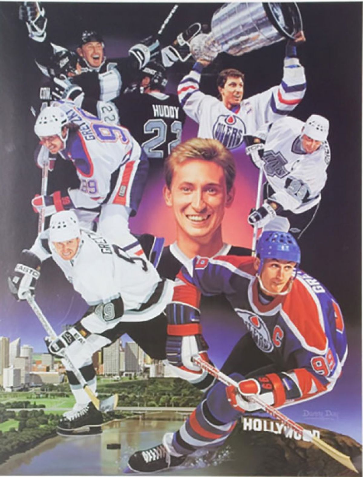 Danny Day - Wayne Gretzky - Limited Edition Lithograph