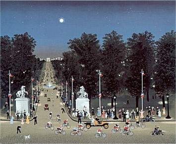 Michel Delacroix - Le Joies Du Sport Suite - Limited Edition Serigraph