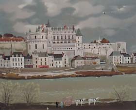 Michel Delacroix - Les Chateaux de La Loire Suite - Limited Edition Lithograph