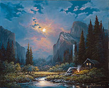 William DeShazo - High Sierras - Limited Edition Giclee on Canvas