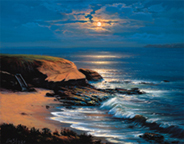 William DeShazo - La Jolla Cove - Limited Edition Giclee on Canvas