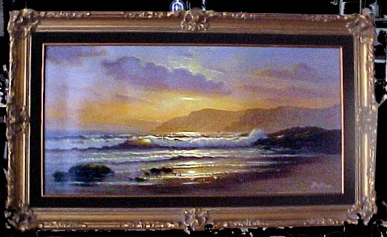 William DeShazo - Maui Sunset - Original Painting - Oil