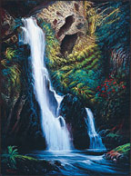 William DeShazo - Waterfalls Of Maui - Limited Edition Ultrachrome