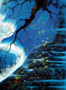 Eyvind Earle - Mystical Big Sur - Limited Edition Serigraph