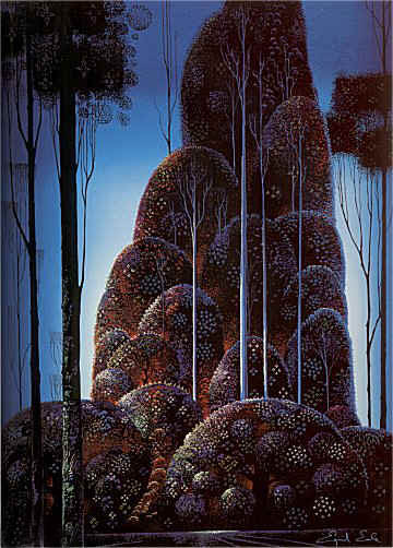 Eyvind Earle - Tall Trees - Limited Edition Serigraph