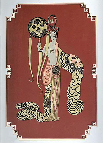  Erte - Asian Princess Suite - Limited Edition Serigraph