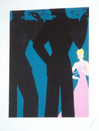  Erte - Copacabana - Limited Edition Serigraph