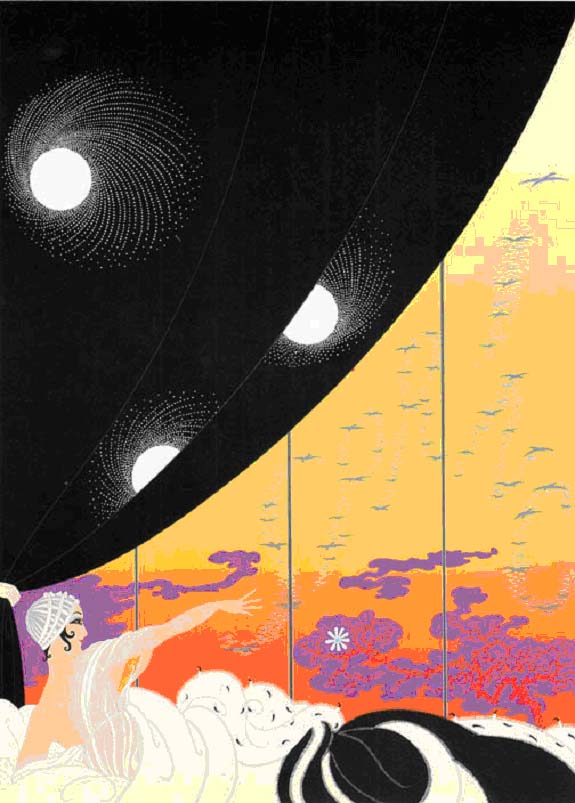  Erte - Coming of Spring - Limited Edition Serigraph