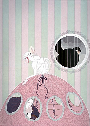 Erte - Deception - Limited Edition Serigraph