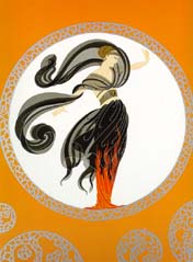  Erte - Flames of Love - Limited Edition Serigraph