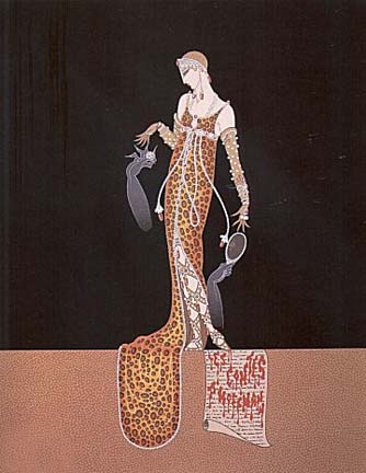  Erte - Giulietta Juiliette - Limited Edition Serigraph